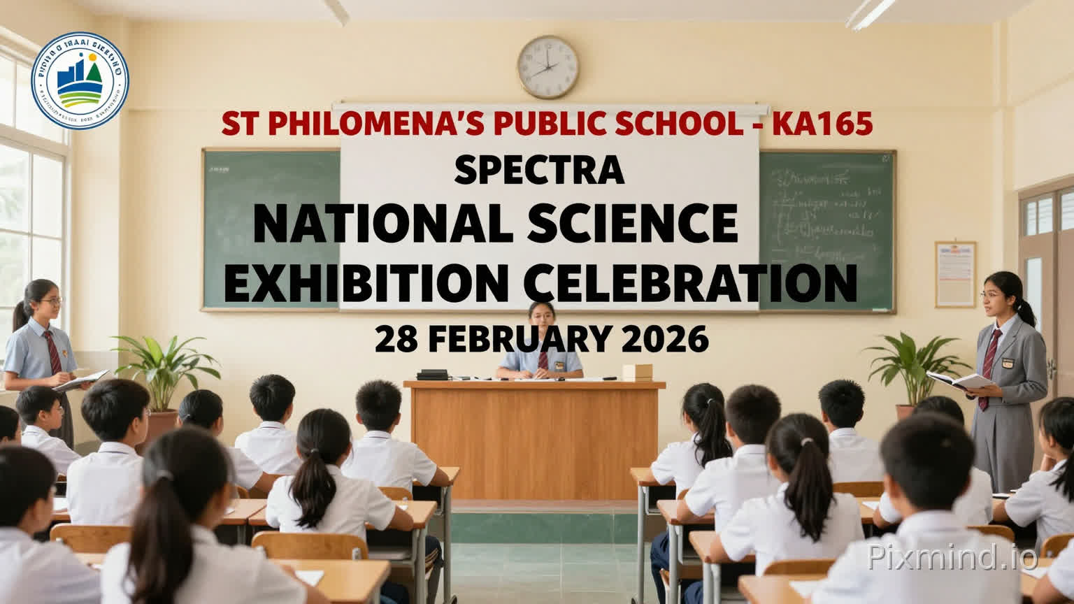 ST PHILOMENA'S PUBLIC SCHOOL -KA165
SPECTRA
NATIONAL SCIENCE EXHIBITION CELEBRATION 28 FEBRUARY 2026
I need a image with the wallpaper