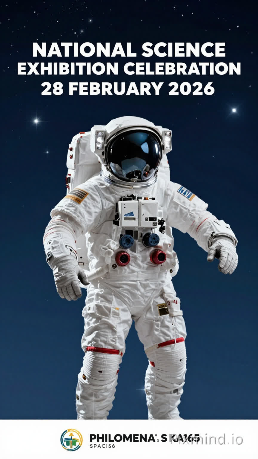 ST PHILOMENA'S PUBLIC SCHOOL -KA165
SPECTRA
NATIONAL SCIENCE EXHIBITION CELEBRATION 28 FEBRUARY 2026
I need background wallpaper as astronaut image