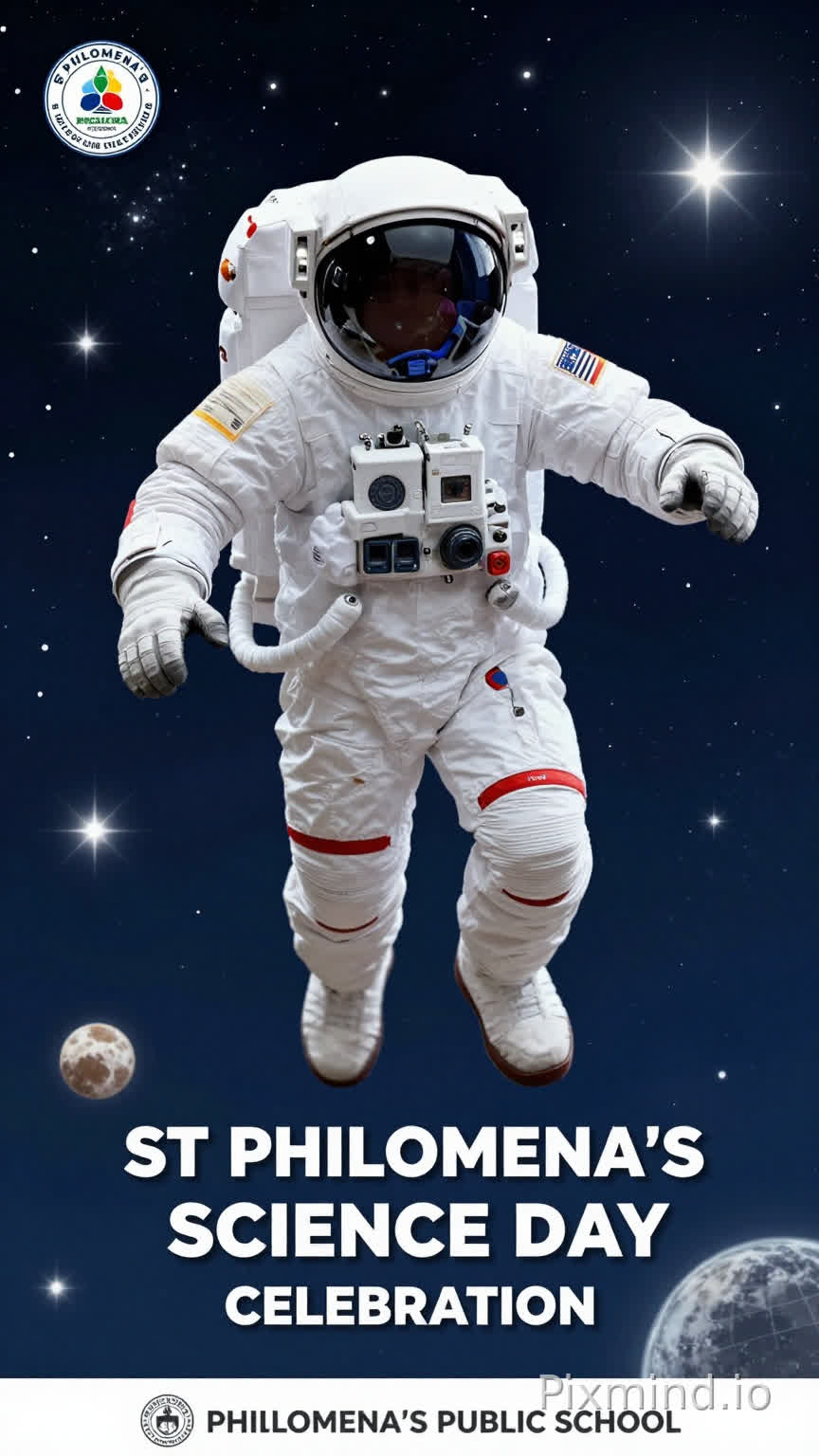 ST PHILOMENA'S PUBLIC SCHOOL
KA-165
SPECTRA
NATIONAL SCIENCE DAY
CELEBRATION
28/02/2026
Astronaut wallpaper