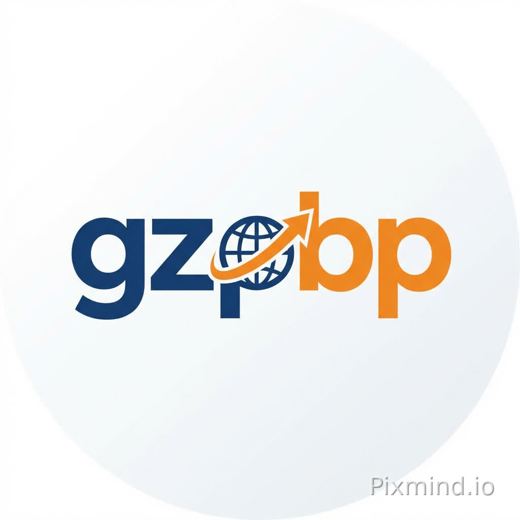 You are a senior designer. Please design an avatar combining text and graphics based on the word "gzpbp" for a cross-border e-commerce store. The generated image size should be 100x100.