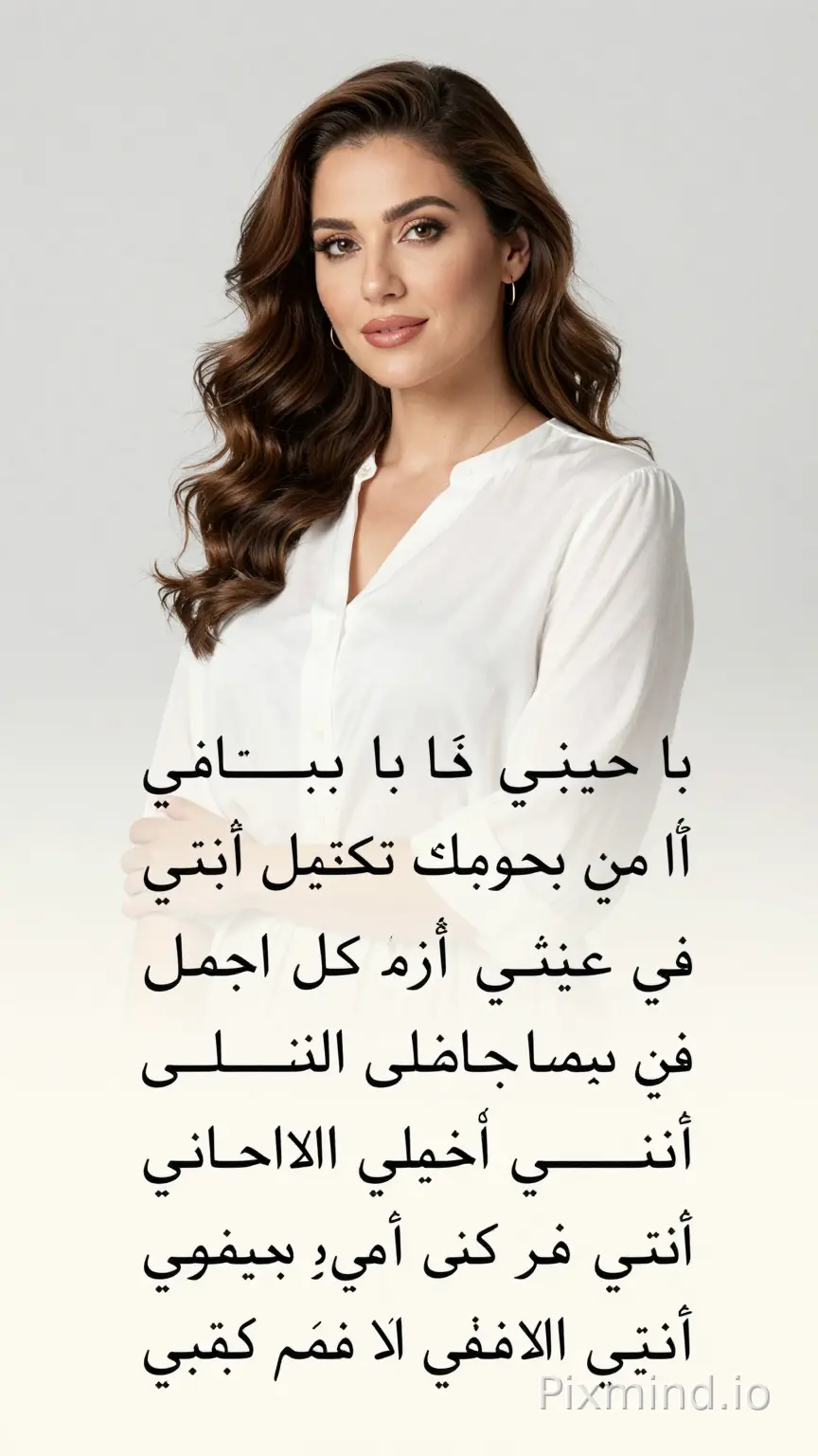 يا حبيبي، يا نبض قلبي، يا سماء أحلامي
يا من بوجودك تكتمل أيامي
في عينيكِ أرى كل الجمال، في صوتكِ أسمع أحلى الألحان
أنتِ النور الذي يهدي دروبي، أنتِ الأمل الذي يملأ كياني
أحبكِ بكل ما فيّ من روح، أحبكِ بكل ما تبقّى من عمر
يا من سكنتِ الفؤاد، وملكتِ الروح
أنتِ قصيدة حياتي، وأنتِ أجمل ما فيها من شعر
حبكِ نهرٌ لا ينضب، وعشقٌ لا يفنى
فيا حبيبتي، اقتربي، واحتويني
دعيني أعيش في بحر هواكِ، وأغرق في عينيكِ
أنتِ قمر ليلي، وأنتِ شمس نهاري
أنتِ كل شيء، وبدونكِ لا شيء يُذكر
أحبكِ، أحبكِ، أحبكِ
يا كل ما في حياتي، ويا أروع ما يمكن أن يُرى