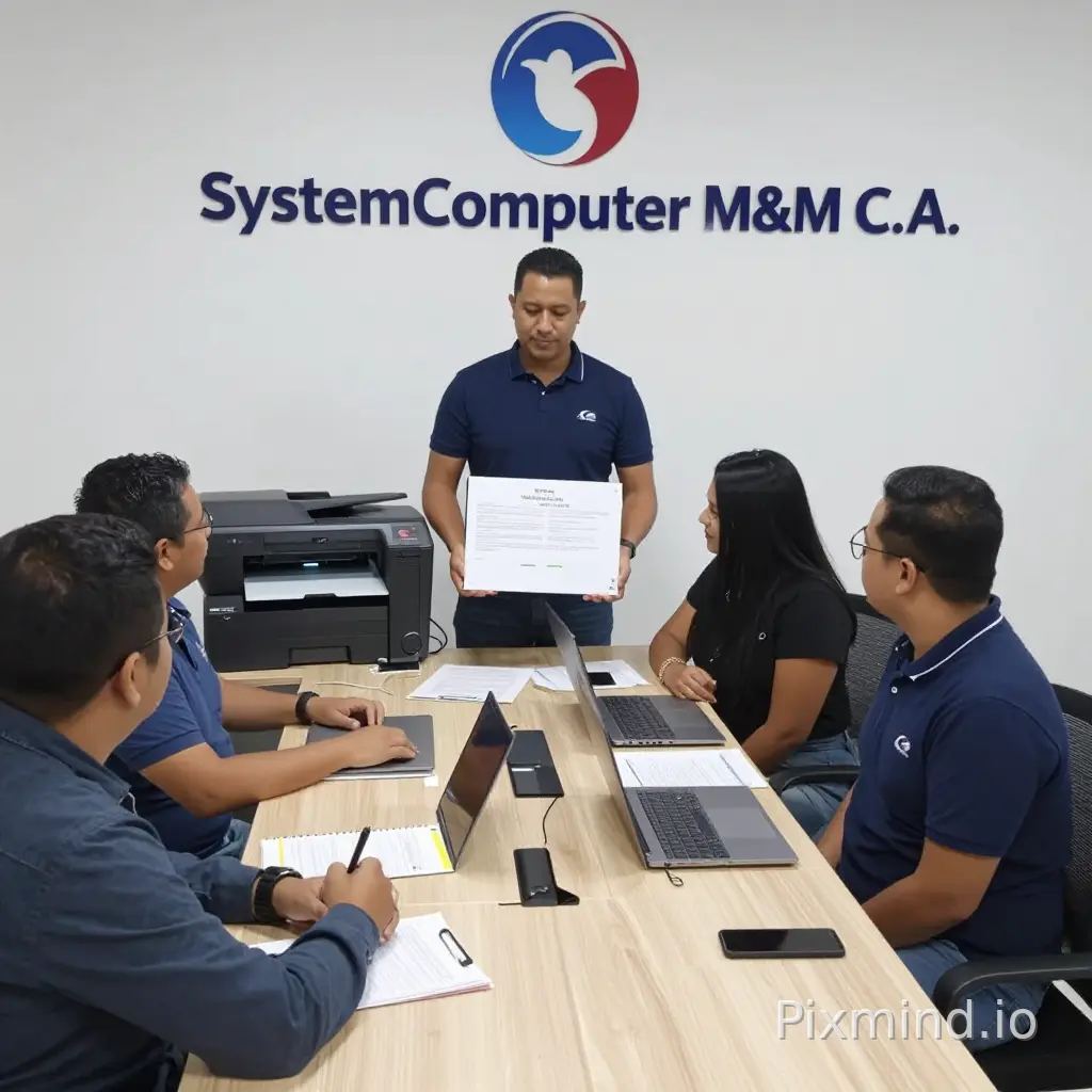 Soluciones Informáticas
SystemComputer M&M C.A
Me complace presentarle a SystemCompueter M&M C.A, una empresa con más de 24 años de experiencia en
las áreas de las ingenierías de Informáticas, en el campo del soporte técnico para equipos de computación
e impresión de sistemas laser jet, ventas de equipos, servicios de oficina en general, servicios en el área de telecomunicaciones
y asesorías tecnológicas. Nuestra trayectoria nos ha convertido en un referente de soluciones informáticas integrales, destocándonos
tanto en hardware como en software.
Ahora con nuestra apertura del área de capacitación SystemComputer M&M C.A .. En tiempo de crisis el conocimiento es necesario..
- Diseño Gráfico
- Programación.
- Técnico en Mantenimiento Para Computadoras y Laptop´s.
- Reparación de Celulares.
- Secretariado Empresarial.
- Asistente Gerencial.
- Computación Básica Y Avanzado.