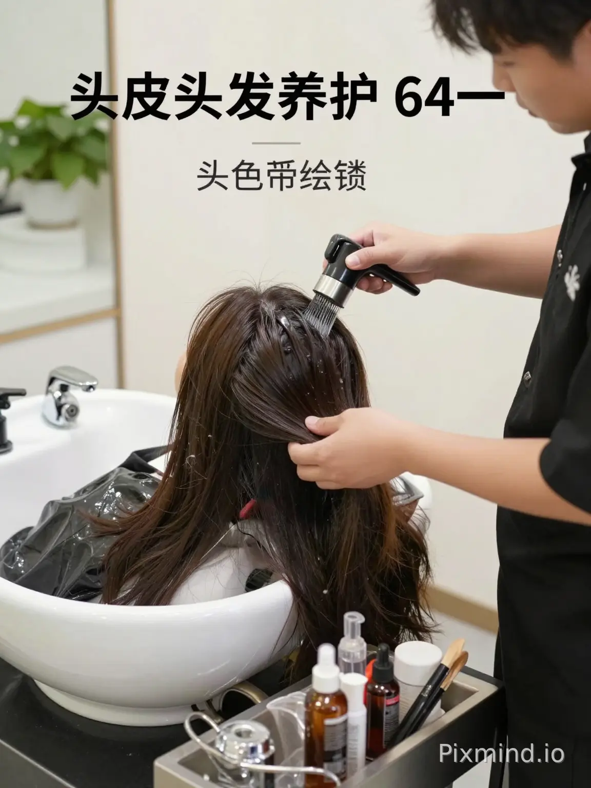 福利来了
三个高端项目164元
现在体验价反需30元
头皮头发养护三台一
第一步、先给你做个头皮养护,清除之前烫染的化学残留。
第二步、染发的时候毛鳞片会打开,给你受损的头发补充蛋百质,修复受损发质。
第三步、洗的时候再给你做一个蛋白固色还原,以后发质越来越好
今天刚好做植物染发
順带一起做了直接效果翻翻倍