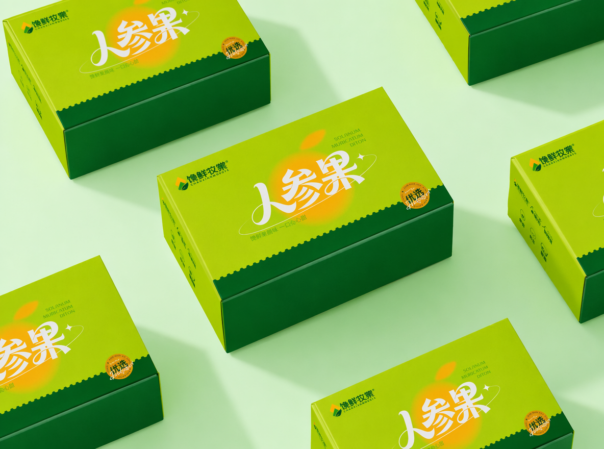 把图一根据图二的摆放形式,重新生成效果图,图一的包装设计版式字体固定不变,包装几个面的颜色也不变,完全按照图一设计,背景色调清透,和图1一样