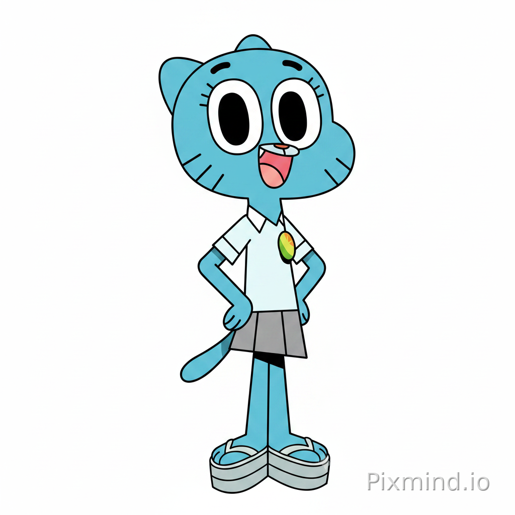 Nicole watterson in the white background