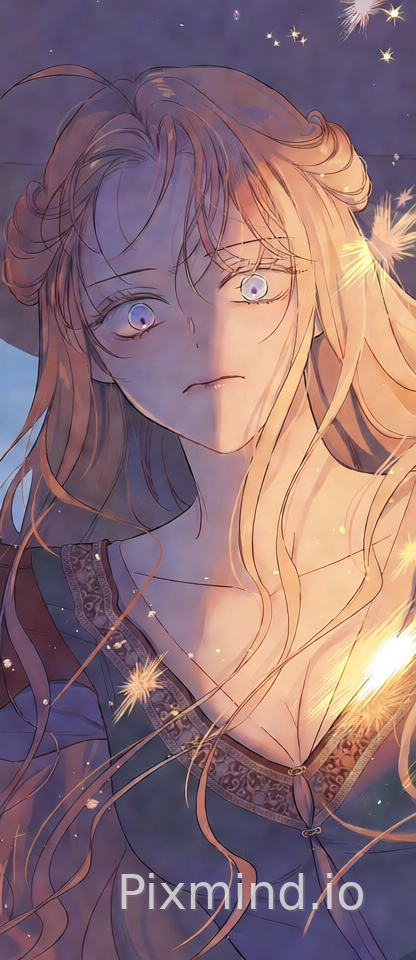 Seperate eyes parts, hair layers, mouth, dress, chest, and remove background