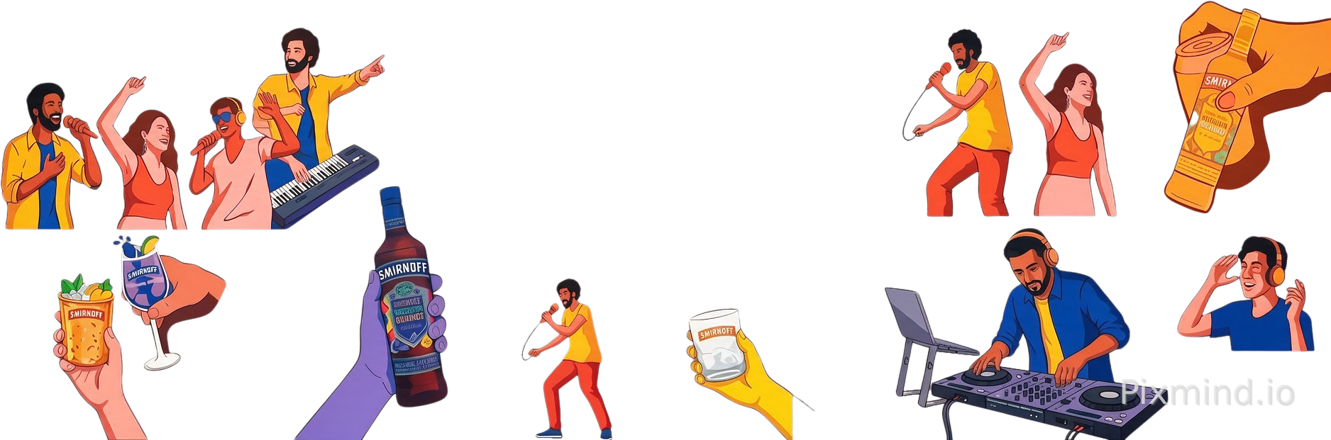 decompose this image into layers