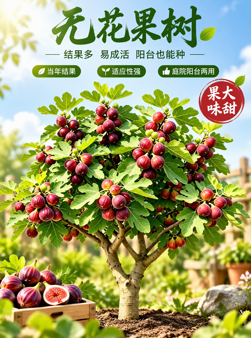 把这颗无花果设计成电商专用主图