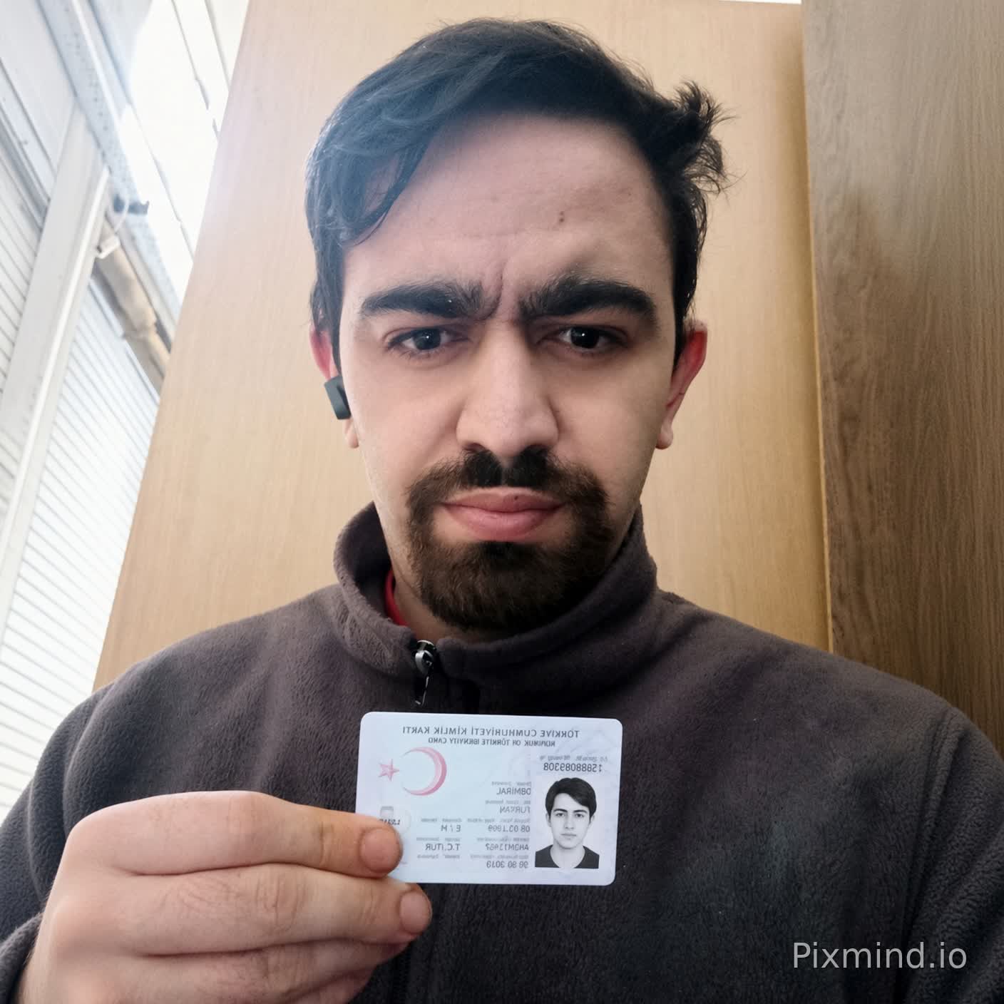 ikinci olan kimligi ilk resimdeki kisinin elindeki kimligin yerine koy